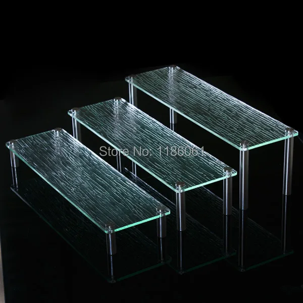 Three Tier Acrylic Wedding Cake Plastic Stainless Buffet Cupcake Party Stand for Bread Shelf Holder Display Bolo Prateleira|party stand|wedding