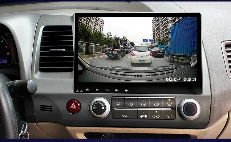 

deckless 10.1" 4G lite 2GB ram Android 6.0 car dvd player stereo gps tape recorder for honda civic 2007 2009 2011 head units