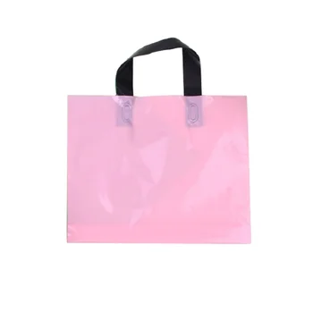 

Eco-friendly Packaging With Handles 200pcs/lot Plastic Shopping Bags
