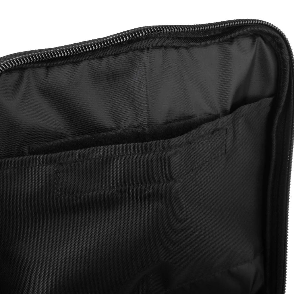 Ice Hockey Player Goalie Helmet Padded Bag Heavy Duty Zipper Carrier Equipment Storage Bag with Hand Strap Black
