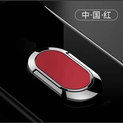 Универсальный мобильный телефон кольцо Кронштейн Автомобильный держатель для телефона samsung просо iPhone 7 4 4S 5 5S 6 6plus 8 X XR MAX смартфон планшет - Цвет: red