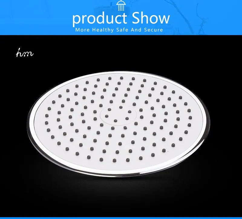 Rain Shower Head,9 Inch UltraTthin Regaderas Para Ducha,Banheiro Head Shower,Chuveiros Prysznic Duschkopf,Bathroom Showerhead (12)