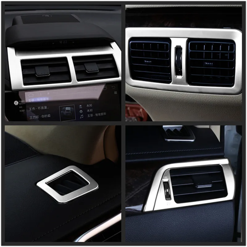 Us 57 39 18 Off For Toyota Camry 2015 6pcs Set Matte Chrome Car Interior Air Condition Ac Vents Cover Trim Molding Decoration Auto Parts In Chromium