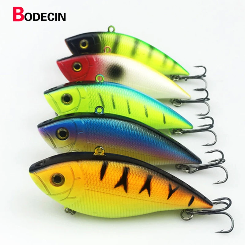

1PCS Carp Fishing Lure Wobbler VIB Sinking Shad Fish Hard Lures Bait-artificial With Hook Tackle Wobblers Accessories China Sea