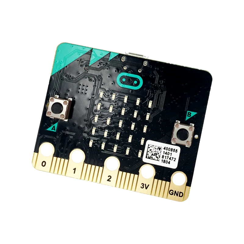 BBC micro:bit nRF51822 KL26Z Bluetooth 16kB RAM 256kB Flash Cortex-M0 Pocket-sized Computer for kids beginners learn python JS BBC micro:bit nRF51822 KL26Z Bluetooth 16kB RAM 256kB Flash Cortex-M0 Pocket-sized Computer for kids beginners learn python JS