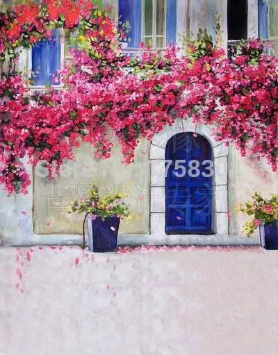 

8X12ft vinyl photography background Computer Printed Hand painted the house Photography backdrops for Photo studio CM-2815
