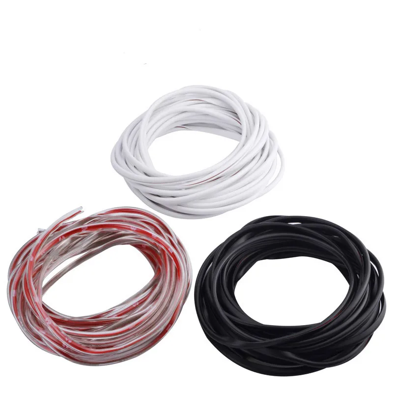 

Universal 5M Car Door Edge Guard Scratch Strip Protector Rubber Trim Molding Scratch Strip