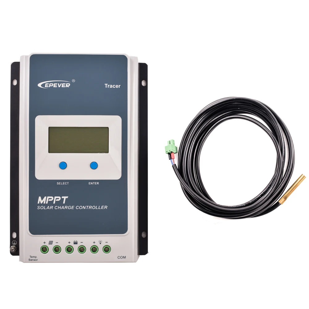 Tracer 4210AN 40A MPPT Контроллер заряда на солнечной батарее 12В 24В автоматический