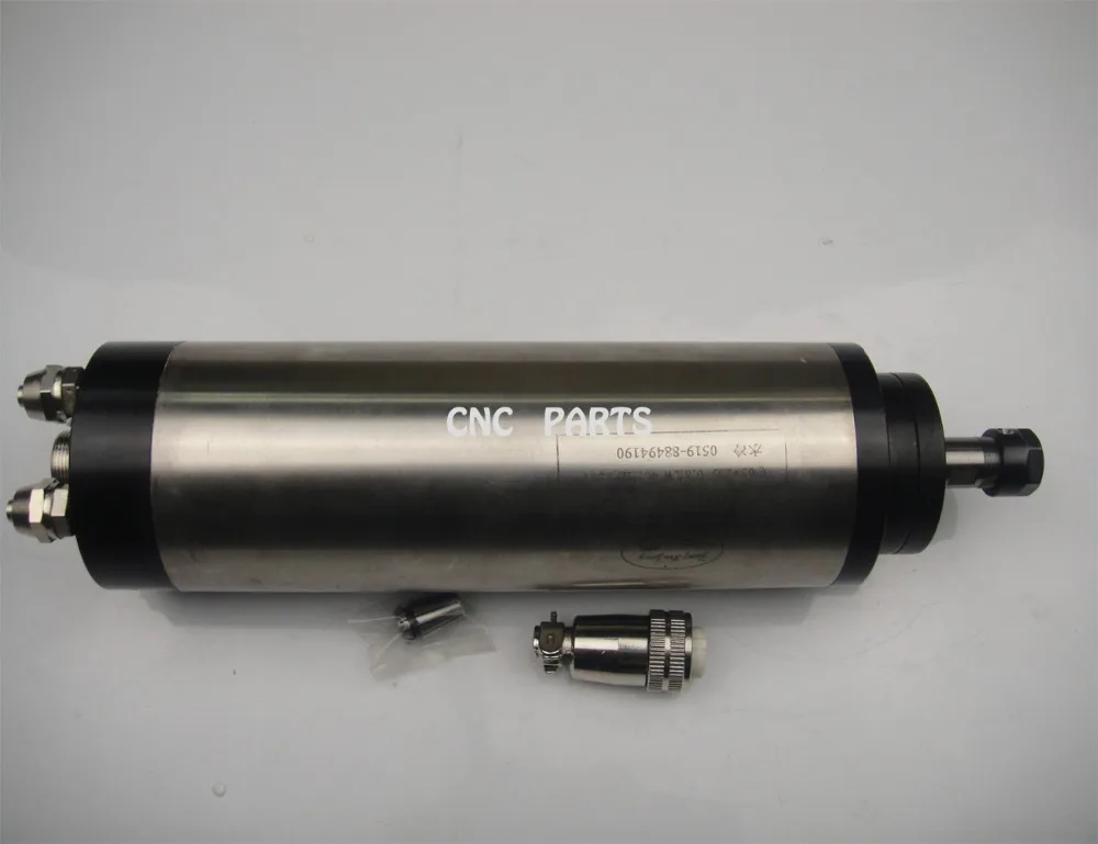 CNC milling spindle ER11 diameter 65mm 220V 0.8KW water cooling spindle