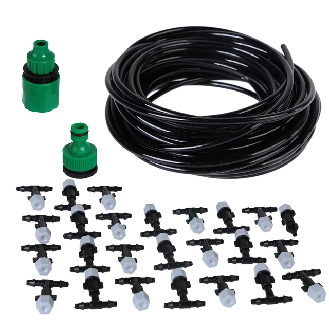 5 / 10 / 15M Automatic Micro Home Drip Irrigation System Sprinkler Water irrigation With Adjustable Dripper For Watering Flowers