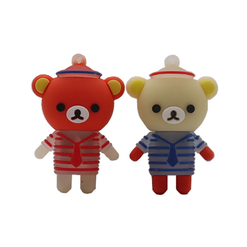 

USB flash drive 128GB cartoon bear pen drive 4GB 8GB 16GB 32GB 64GB cute memory stick pendrive animado creative gift usb stick
