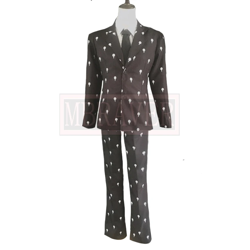 

JoJo's Bizarre Adventure Bruno Bucciarati Funeral Style Cosplay Costume Christmas Party Halloween Uniform Custom Made Any Size