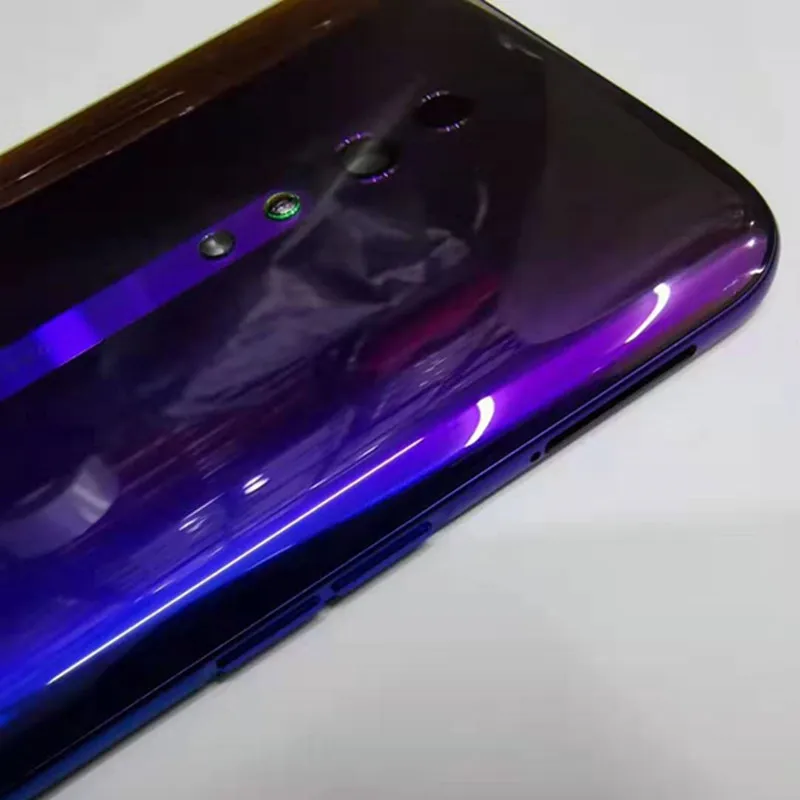 Задний корпус для OPPO Reno Z задняя крышка стеклянная батарея Чехол для Камеры len flash camp с логотипом Замена MIXUEWEIQI