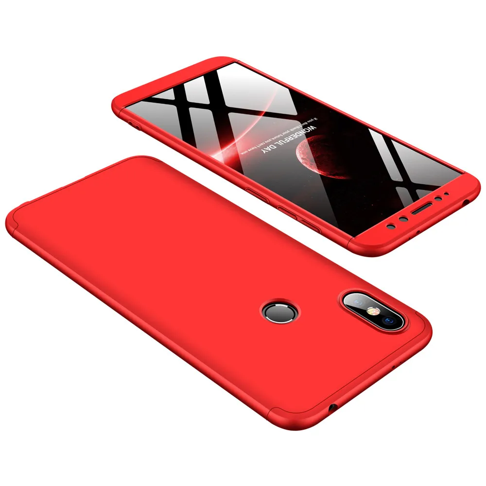 Xiaomi Redmi S2 Case 360 Degree Full Body Cover Case For Xiaomi Redmi S 2 Shockproof Case with Tempered Glass for red mi s2 xiaomi leather case case Cases For Xiaomi