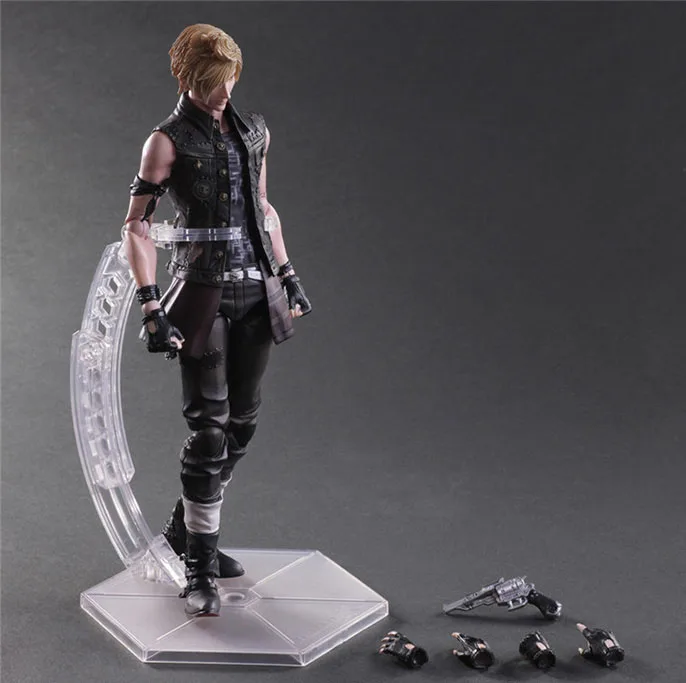 

Free Shipping 10" PA KAI Final Fantasy 15 Prompto Argentum Boxed 25cm PVC Action Figure Collection Model Doll Toy Gift