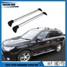 Новое поступление для Mitsubishi Outlander 2013 багажа Чемодан багажник на крышу Rail перекладина