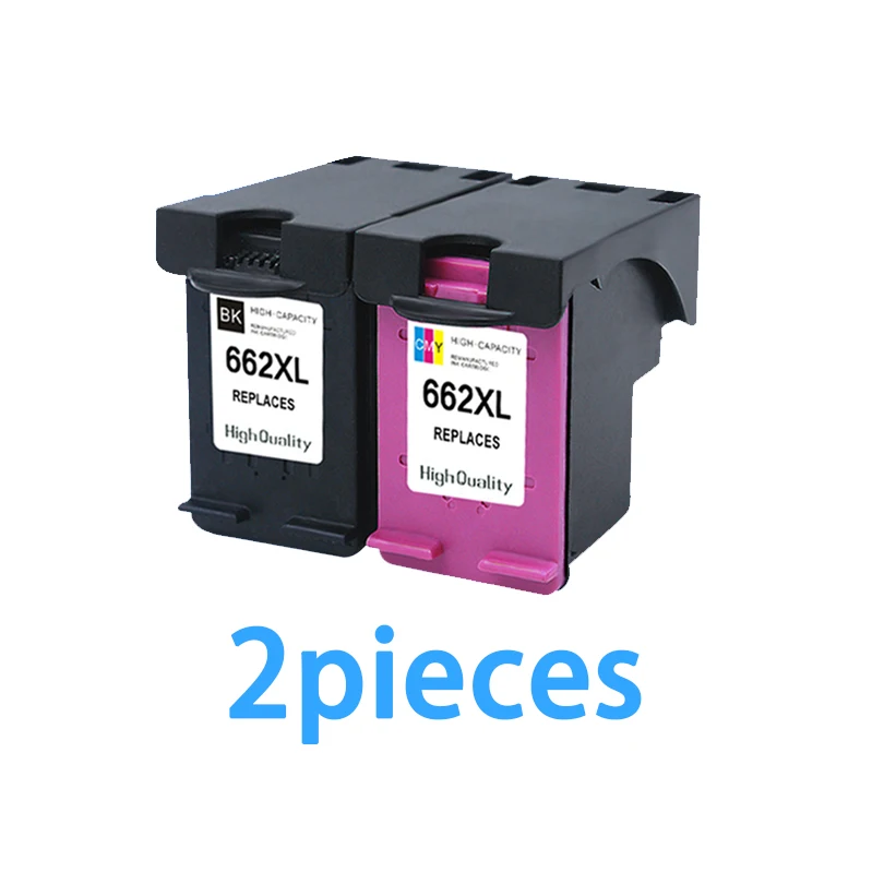 XiongCai Compatible Ink cartridge For HP 662 Deskjet 1015 1515 2515