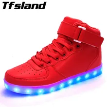 Похожие продукты светодиодный свет Для мужчин Для женщин светящиеся шнурки Светодиодный Туфли без каблуков с высоким берцем для взрослых с подсветкой Обувь для танцев золотистые Серебристые туфельки плюс размеры: 35–46