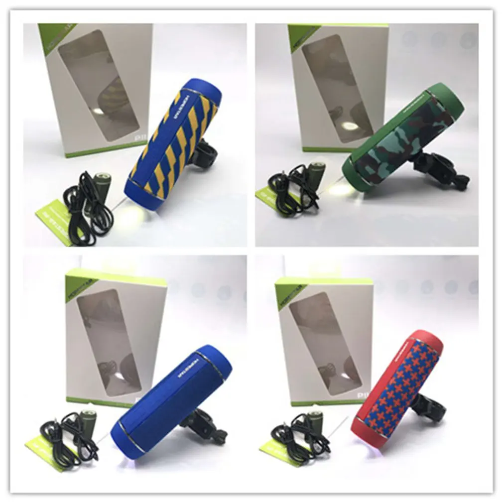

HOPESTAR P11 Speaker Portable Wireless Loudspeaker with Mount Bracket Outdoor Waterproof Mobile Power