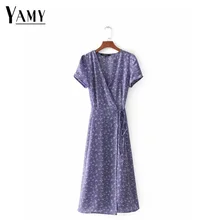 Летнее женское платье миди пляжное платье с цветочным принтом винтажное повседневное богемное элегантное сексуальное праздничное платье уличная одежда