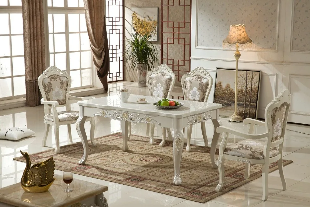 2018 Table Wooden Furniture Eettafel Special Offer Rushed Antique No Cam Sehpalar Loft French Style Dinning