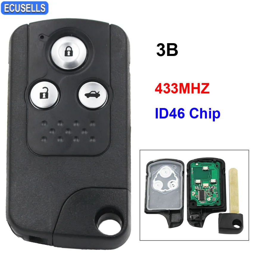 New Replacement Intelligent Smart Remote Key 3 Button Smart Car Key Fob