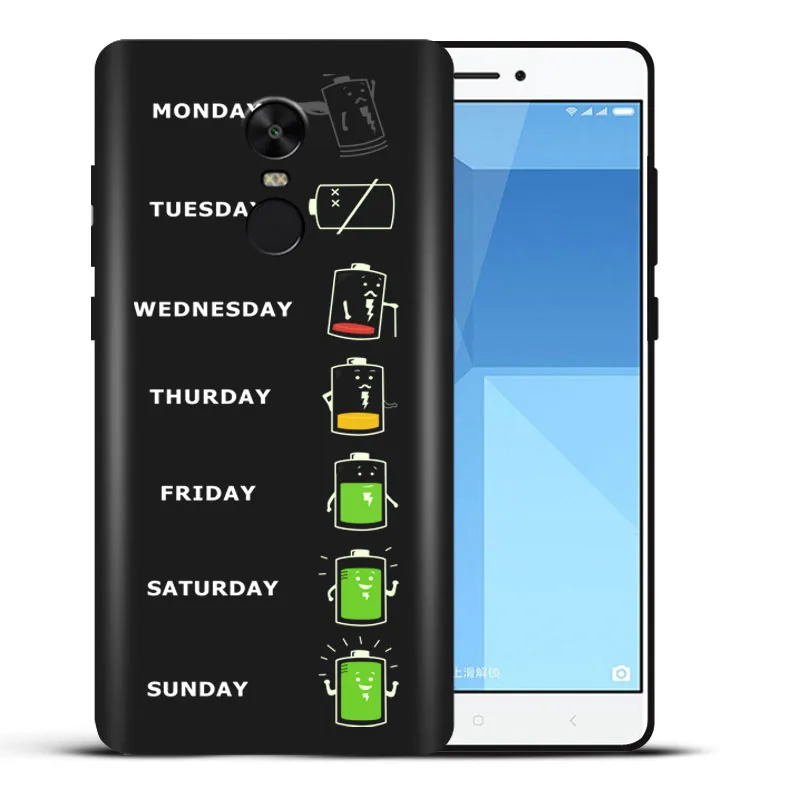 

Five colors For Xiaomi Redmi Note 4X Case Printed Pattern Soft TPU Silicone ShockProof Full Cover For Xiaomi Redmi Note 4 Case