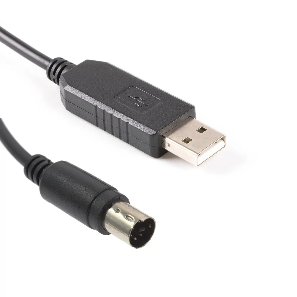 USB к 8 контактному последовательному адаптеру Mini Din FTDI ft232r TTL ПЛК программируемому