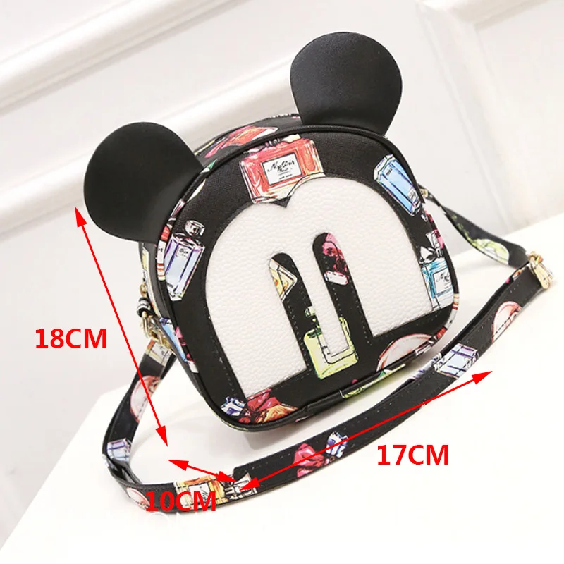 Детские сумочки Disney модная миниатюрная мультяшная сумка Минни Микки Маус для