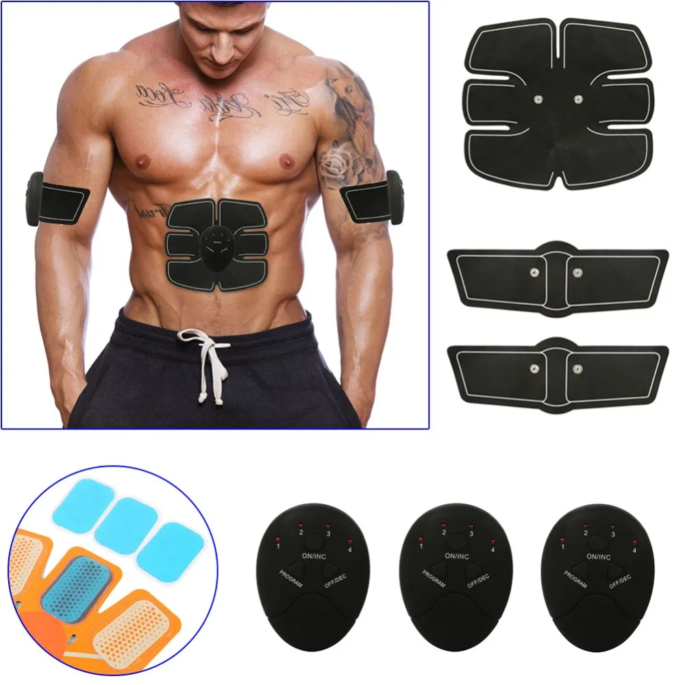

2018 Wireless Muscle Stimulator EMS Stimulation Body Slimming Beauty Machine Abdominal Muscle Exerciser Body Massager