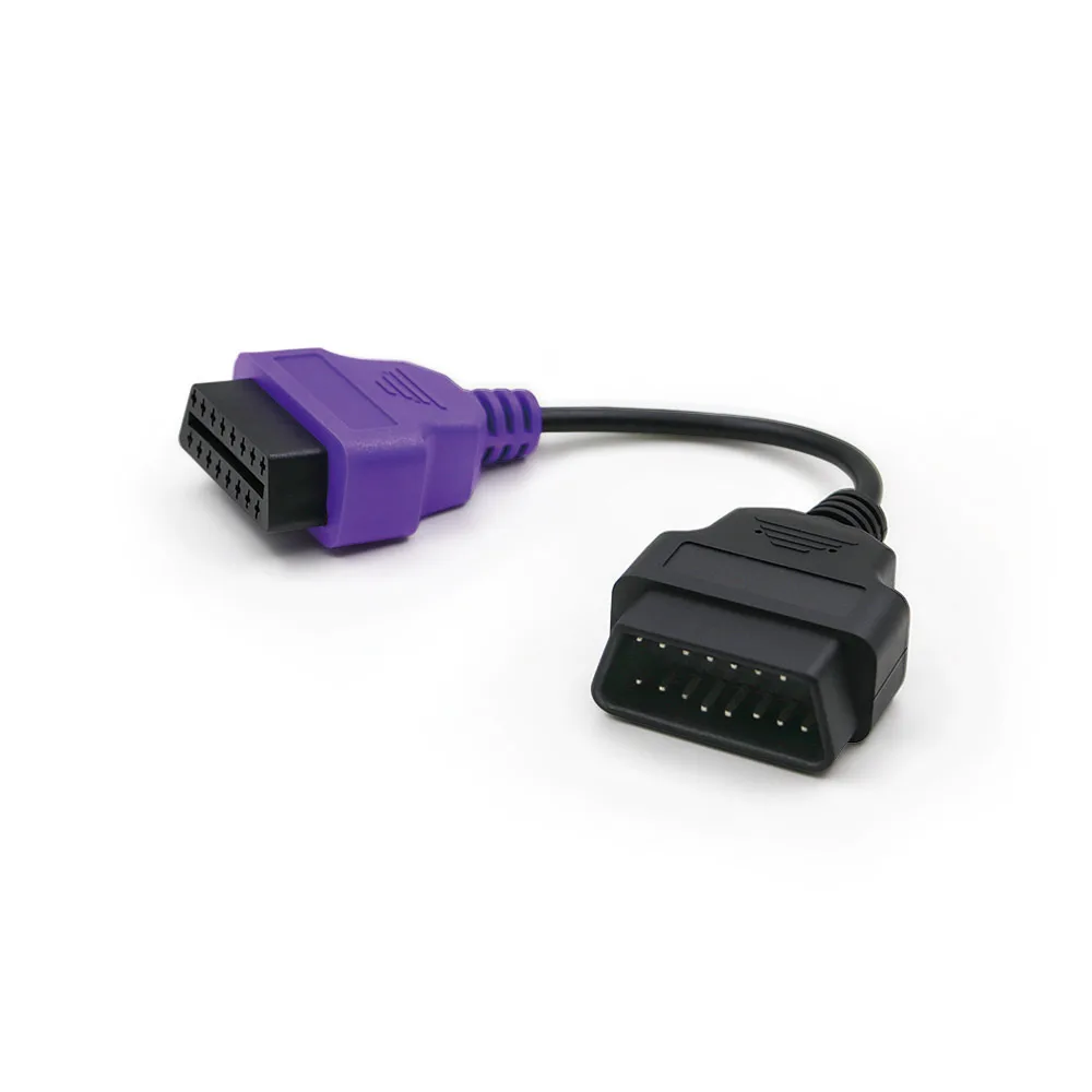 Новый 16 pin OBD 2 кабель для Fiat EUC Scan инструмент с высоким качеством Alfa Romeo четыре