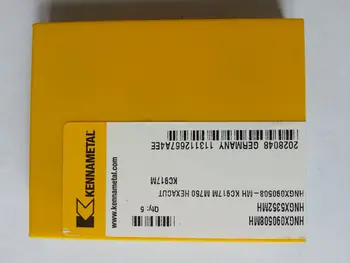 

10PCS KENNAMETAL CARBIDE INSERT HNGX090508MH KC917M