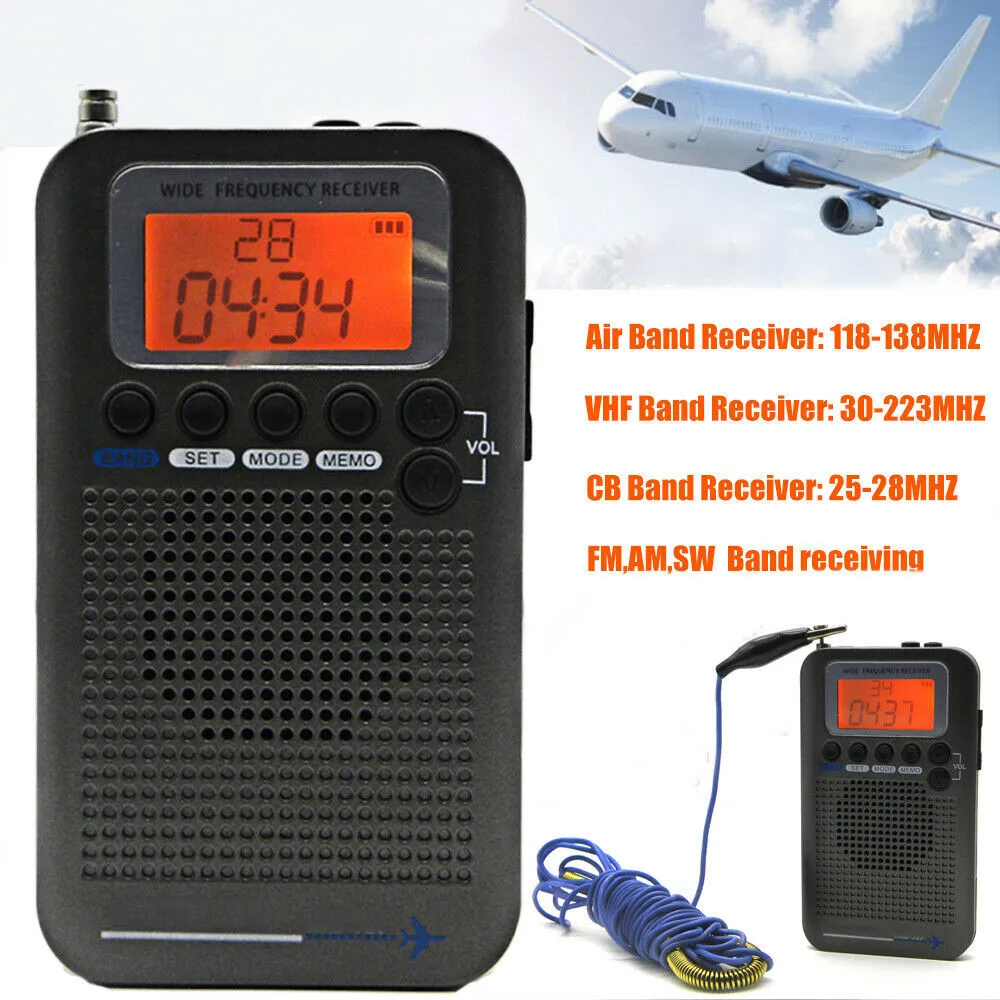 Telescopic Antenna Battery Powered Mini Portable Pocket AM FM Radio Receive BE
