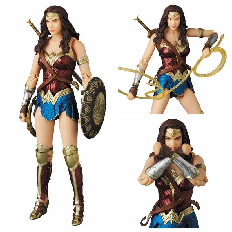 mafex wonder woman justice league