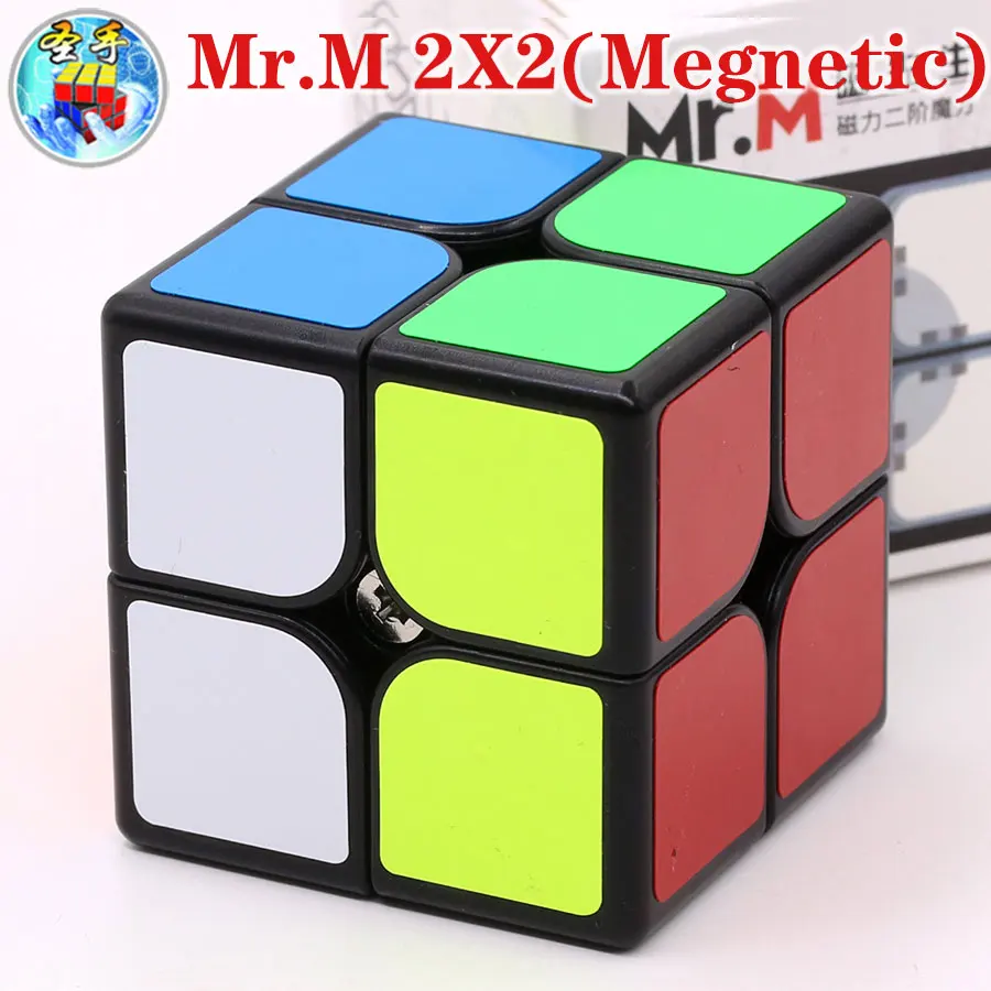 Головоломка, магический куб ShengShou SengSo Mr. M 2x2x2 222 3x3x3 333 4x4x4 444 5x5x5 555, магнитный куб, развивающие игрушки, игра