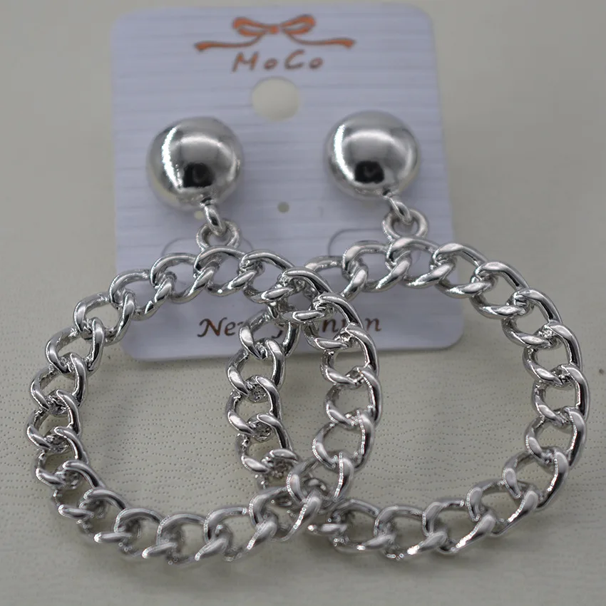 Classic vintage plant drop earrings for women