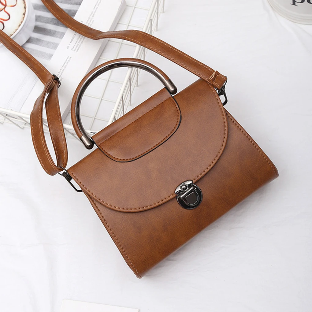 Fangnymph Leather Shoulder Handbags Las Tote Bag Handbag Women Fangnymph Leather Shoulder Handbags Las Tote Bag Handbag Women Messenger Crossbody Small Bags Clasp Lock In From Luggage On