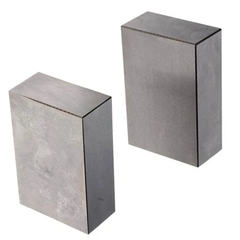 

1 Pair 123 Blocks 1-2-3 Ultra Precision 0.0002 Hardened Without Holes