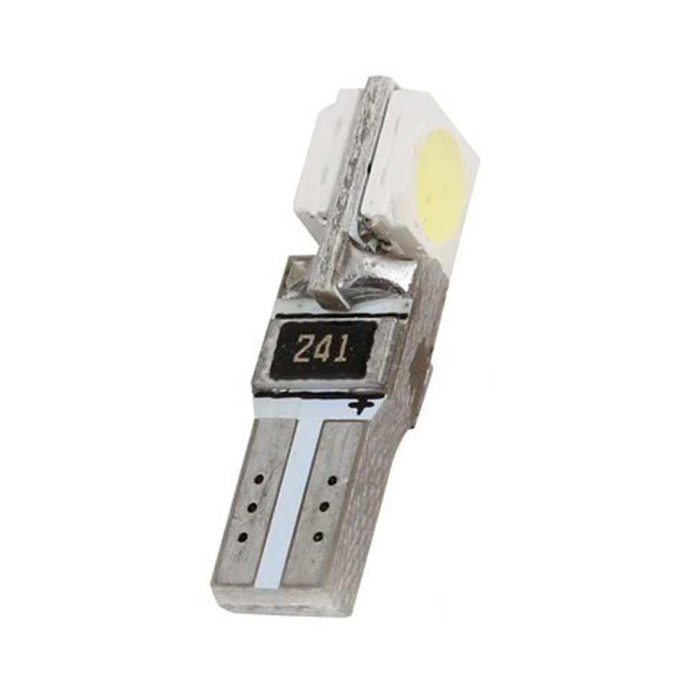 

T5 Canbuse LED Car Cluster Panel Gauge Dashboard Light 2 leds 5050 LED Instrument Bulb 12V DC White Warm White Blue Green Red