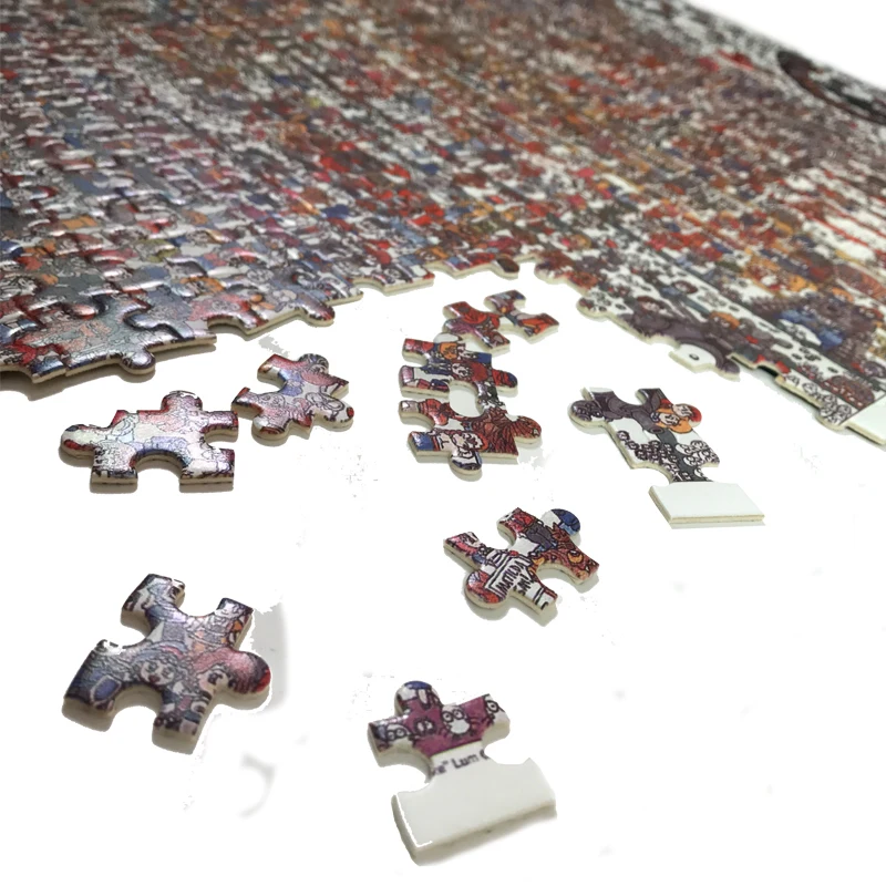 Goedkoop MOMEMO Cartoon Character Collection Puzzel 1000 Stuks Houten Volwassen Puzzel Entertainment Puzzel Spel Speelgoed voor Kinderen