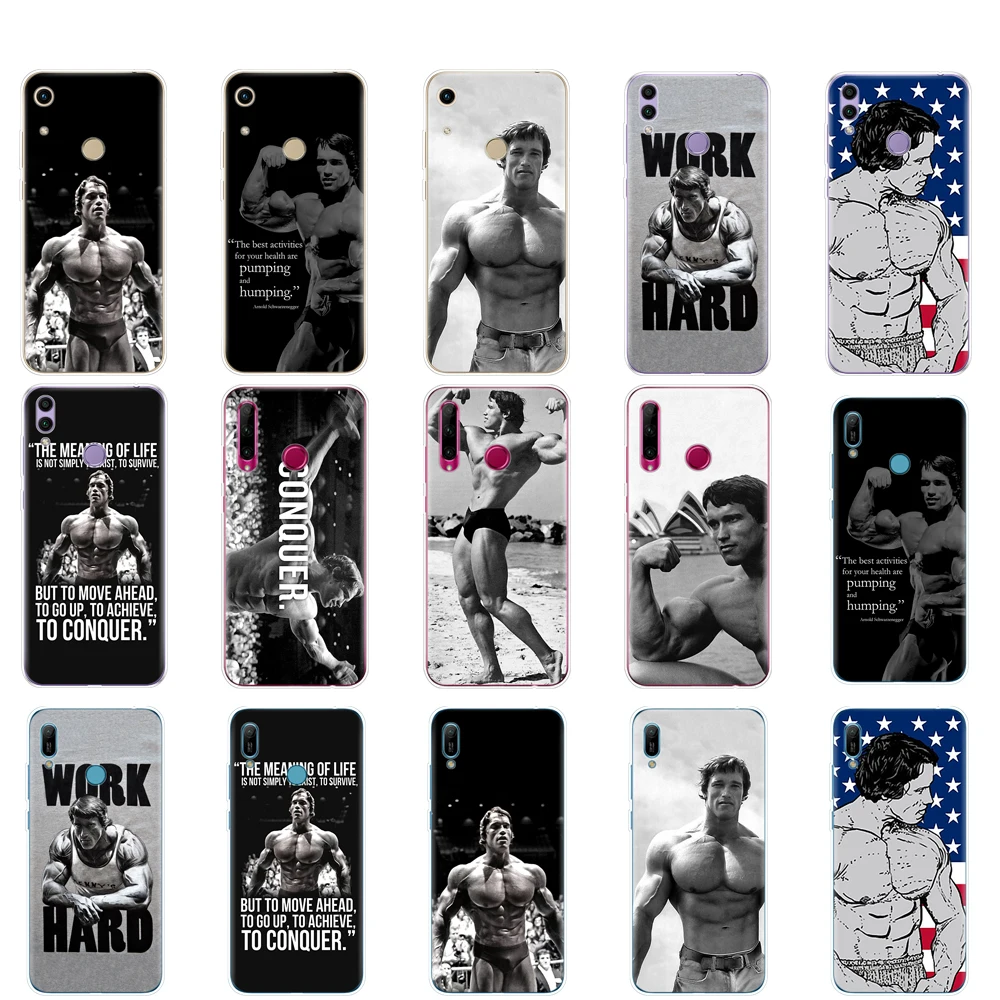 

Case For Huawei Honor 8A PRO 8C 8X 10 i play case back cover for huawei Y5 Y6 Y7 Y9 2019 pro Prime Bodybuilding