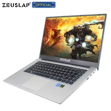 ZEUSLAP 15,6 дюймов 6 ГБ ОЗУ+ 128 ГБ/256 ГБ/512 ГБ SSD Intel четырехъядерный процессор 1920*1080P ips ноутбук компьютер