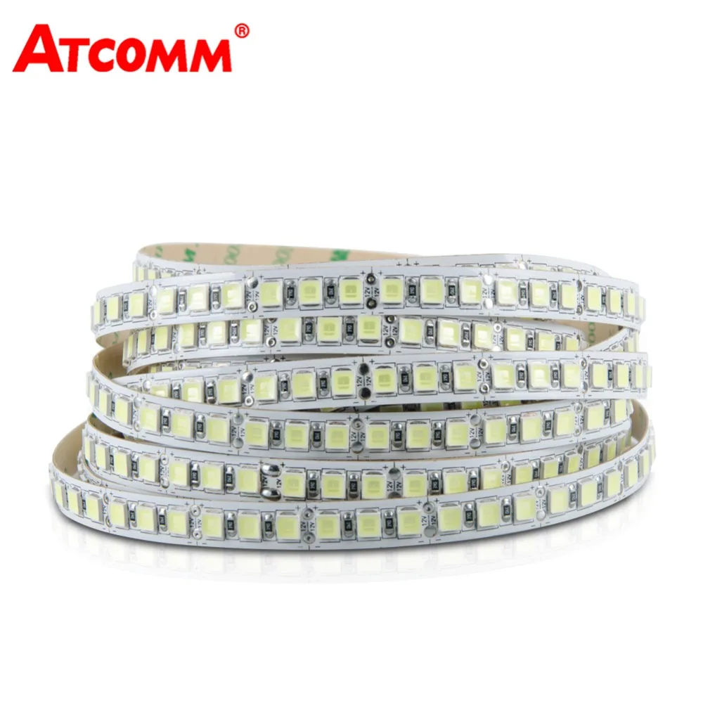 600 Светодиодная Диодная лента SMD 5054 120 LED s/m 12 в 5 м гибкая светодиодная IP65 IP68