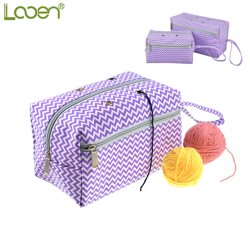 

4 Styles Yarn Storage Bag Handbag Needle Knitting Bag Tote Storage Case For Crochet Hook Knitting Needles Sewing Accessories