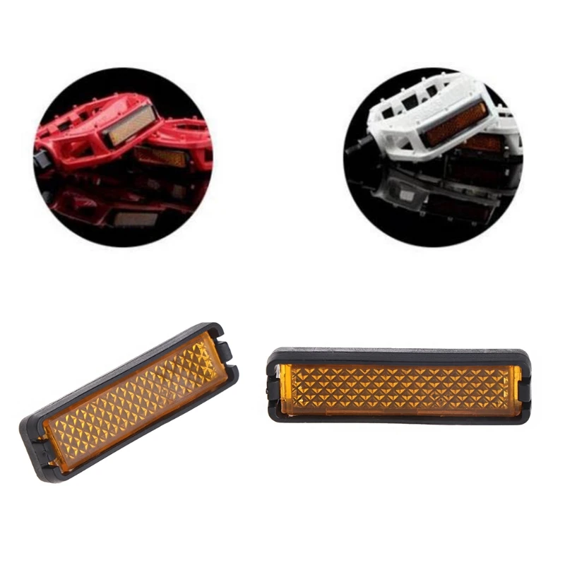 Excellent 4 Pcs/Set Bicycle Pedal Reflector Safety Night Cycling Reflective Bike Accessory 1 Excellent 4 Pcs/Set Bicycle Pedal Reflector Safety Night Cycling Reflective Bike Accessory 1