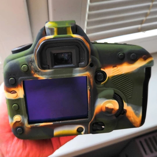 Силиконовый кожаный брони чехол защитный для Canon EOS 5D Mark II 5D2 DSLR корпус