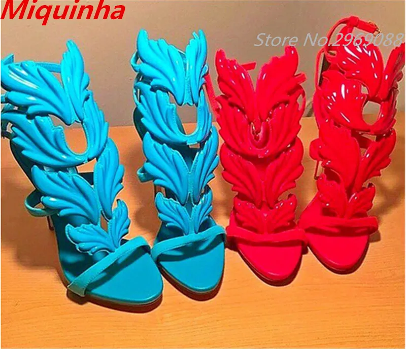 leaf gladiator heels