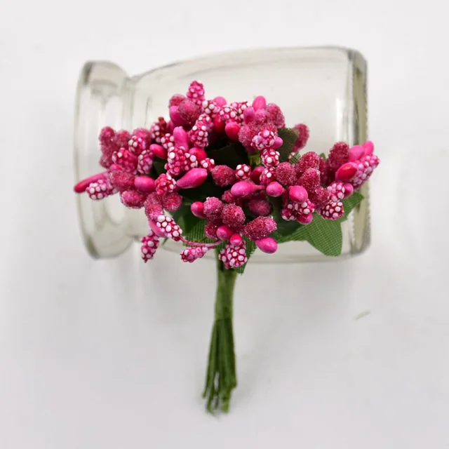 12Pcs lot Handcraft sztuczne kwiaty Stamen Sugar wesele ozdoba party DIY wieniec prezent Box Scrapbooking tanie fałszywe kwiaty tanie i dobre opinie Jedwabiu GA08-12L Ślub Z W Bukiet kwiatów Jagoda Stamen 2 5cm 20Kolor koloru 12Szt bukiet 100 nowe i wysokiej jakości 12Pcs lot Handcraft sztuczne kwiaty Stamen Sugar wesele ozdoba party DIY wieniec prezent Box Scrapbooking tanie fałszywe kwiaty tanie i dobre opinie Jedwabiu GA08-12L Ślub Z W Bukiet kwiatów Jagoda Stamen 2 5cm 20Kolor koloru 12Szt bukiet 100 nowe i wysokiej jakości
