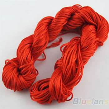 

1Roll 25m Nylon Cord Thread Chinese Knot Macrame Bracelet Braided String