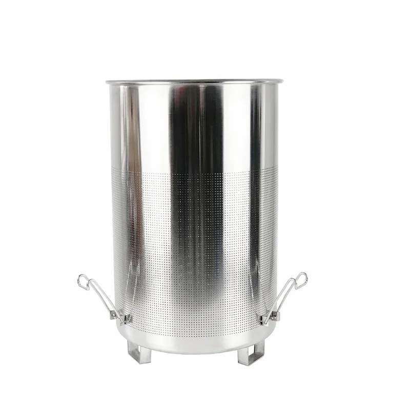 

Punching holes basket for malt. AISI 304 . Beer making, Home beverage